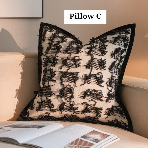 Large Decorative Throw Pillows, Decorative Pillow Arrangement Ideas for Couch, Modern Decorative Pillows for Living Room, Decorative Pillow Covers-Silvia Home Craft