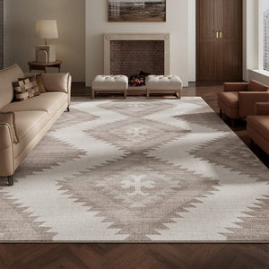 Dining Room Geometric Modern Rugs, Bedroom Modern Rugs, Large Modern Rugs for Living Room, Contemporary Modern Rugs under Coffee Table-Silvia Home Craft