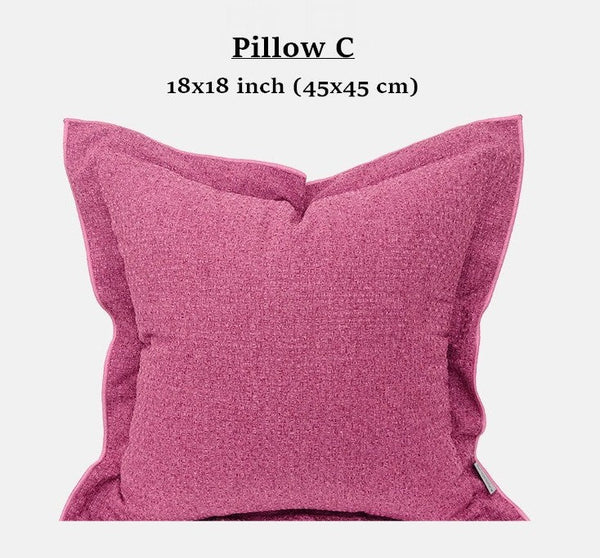 Living Room Decorative Pillows, Large Decorative Pillows for Interior Design, Modern Decorative Cushion Covers, Decorative Pillow Arrangement Ideas, Decorative Throw Pillows for Bed-Silvia Home Craft