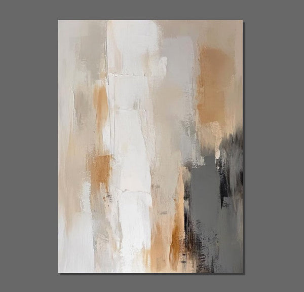 Living Room Wall Painting, Modern Artwork, Large Canvas Painting, Contemporary Wall Painting, Acrylic Painting for Dining Room-Silvia Home Craft
