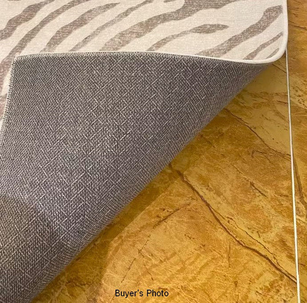 Modern Carpets for Office, Dining Room Floor Rugs, Stripe Area Rugs under Sofa, Mid Century Area Rugs for Living Room, Abstract Contemporary Rugs for Bedroom-Silvia Home Craft