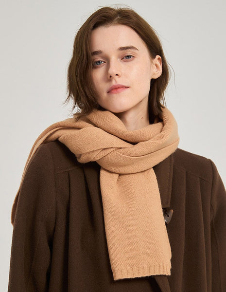 Soft Cashmere Scarf for Women, Casual Scarf for Women, Birthday Gift for Girl, Modern Wool Scarf for Women, Cold Weather Scarves, Winter Wool Scarf-Silvia Home Craft