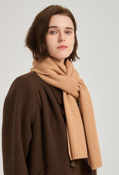 Soft Cashmere Scarf for Women, Casual Scarf for Women, Birthday Gift for Girl, Modern Wool Scarf for Women, Cold Weather Scarves, Winter Wool Scarf-Silvia Home Craft