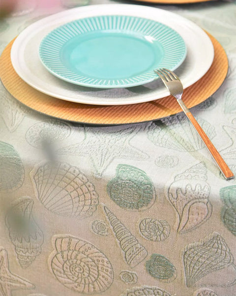 Modern Dining Room Table Cloths, Farmhouse Table Cloth, Wedding Tablecloth, Square Tablecloth for Round Table, Cotton Rectangular Table Covers for Kitchen-Silvia Home Craft