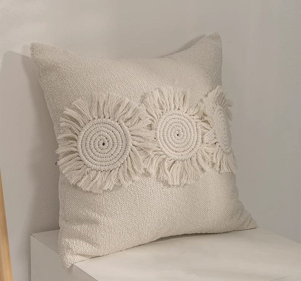 Large Square Modern Throw Pillows for Couch, Contemporary Modern Sofa Pillows for Bedroom, Simple Decorative Throw Pillows, Large Throw Pillow for Interior Design-Silvia Home Craft