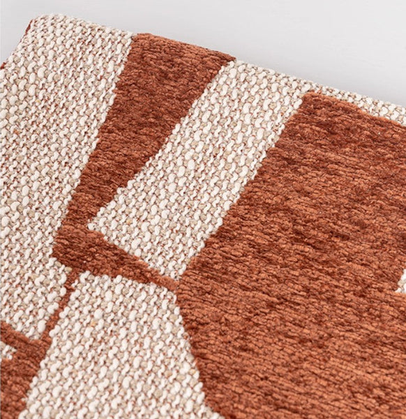 Contemporary Throw Pillow for Living Room, Modern Square Pillows, Large Abstract Throw Pillows for Couch, Modern Sofa Throw Pillows-Silvia Home Craft