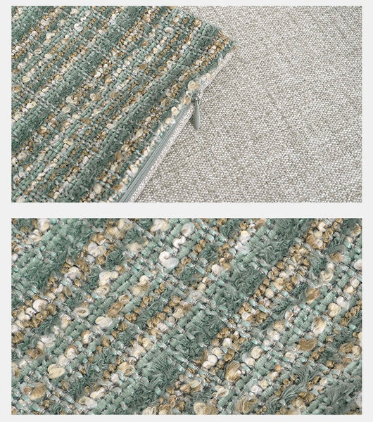 Decorative Throw Pillows for Bedroom, Modern Sofa Pillows for Interior Design, Contemporary Modern Sofa Pillows, Luxury Square Pillows, Modern Throw Pillows for Couch-Silvia Home Craft