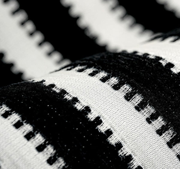 Modern Pillows for Couch, Black and White Stripe Modern Pillows, Decorative Throw Pillows for Living Room, Modern Sofa Pillows-Silvia Home Craft