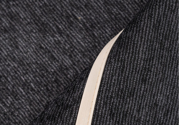 Contemporary Throw Pillow for Living Room, Modern Square Pillows, Abstract Black Throw Pillows for Couch, Simple Modern Sofa Throw Pillows-Silvia Home Craft