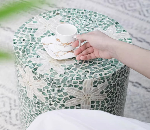 Modern Small Sofa Side Table, Unique Small End Table, Creative Coffee Table, Contemporary Round Side Table, Portable Casual Side Table