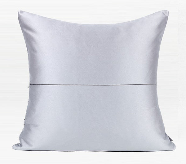 Modern Sofa Pillow, Simple Black and White Modern Throw Pillows, Throw Pillow for Couch, Decorative Throw Pillows, Throw Pillow for Living Room-Silvia Home Craft