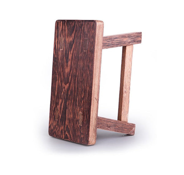 Shoe-changing Stool, Solid Wood low Stool, Wenge Wood Stool, Children's Wooden Stool, Sofa Stool, Dining Table Stool-Silvia Home Craft