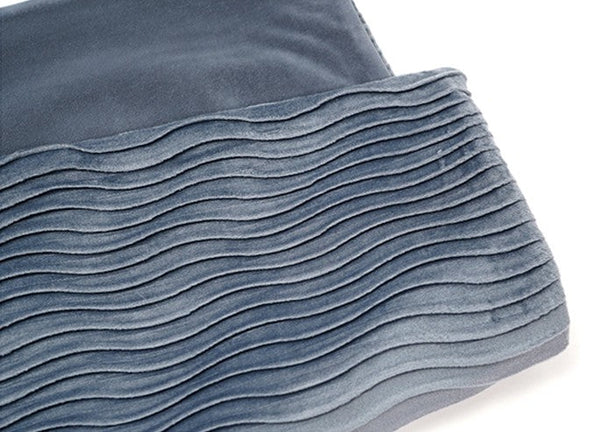 Abstract Blue Decorative Throw Pillows, Large Simple Throw Pillow for Interior Design, Geomeric Contemporary Square Modern Throw Pillows for Couch-Silvia Home Craft