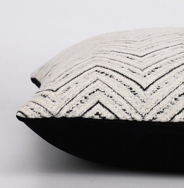 Geometric Modern Sofa Throw Pillows, Simple Abstract Contemporary Throw Pillow for Living Room, Large Decorative Throw Pillows for Couch-Silvia Home Craft