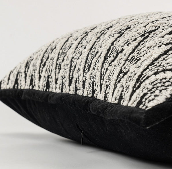 Large Abstract Throw Pillows for Couch, Modern Sofa Throw Pillows, Contemporary Throw Pillow for Living Room, Modern Square Pillows-Silvia Home Craft