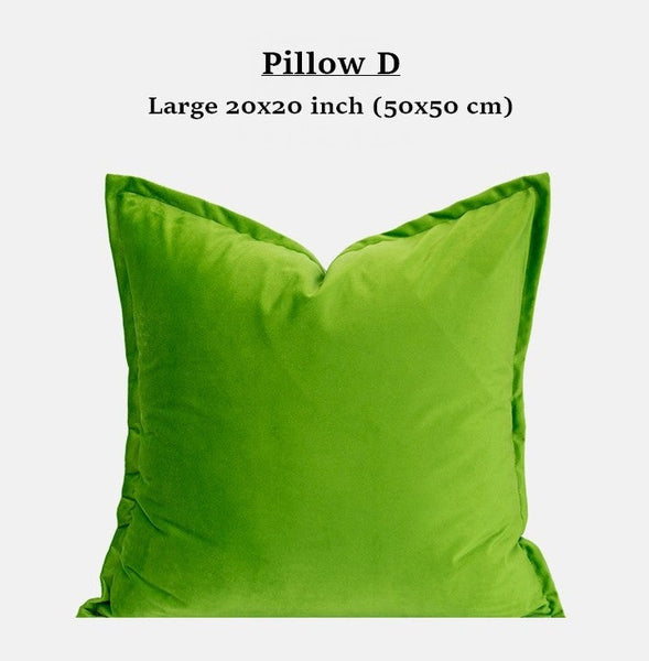 Modern Decorative Cushion Covers, Unique Decorative Pillow Arrangement Ideas for Couch, Decorative Pillows for Living Room, Large Decorative Pillows for Interior Design-Silvia Home Craft