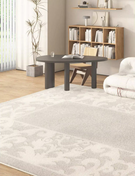 Living Room Abstract Area Rugs, Thick Contemporary Area Rugs Next to Bed, Hallway Modern Runner Rugs, Modern Rugs under Dining Room Table-Silvia Home Craft