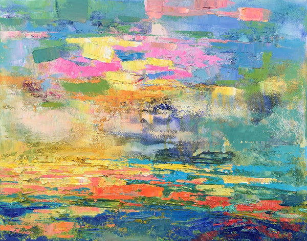 Abstract Acrylic Painting, Contemporary Modern Art, Modern Canvas Painting, Custom Abstract Painting for Living Room