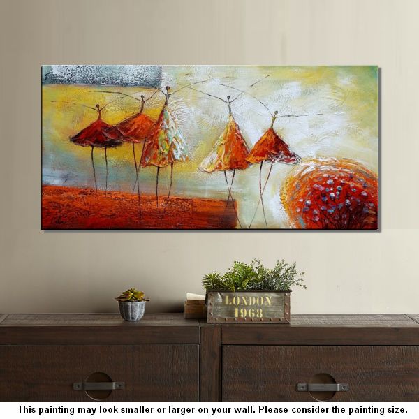 Living Room Wall Art Painting, Modern Abstract Painting, Abstract Acrylic Painting, Abstract Acrylic Painting for Sale, Custom Artwork-Silvia Home Craft