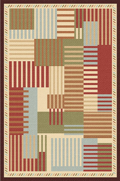 Modern Living Room Rug Placement Ideas, Contemporary Geometric Rugs for Bedroom, Colorful Carpets for Apartment, Living Room Modern Rugs-Silvia Home Craft