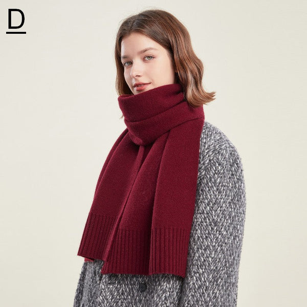 Wool Scarf for Women, Casual Scarf for Women, Fashion Designer Scarf, Cold Weather Scarf, Modern Winter Scarf, Soft Cashmere Scarf for Women-Silvia Home Craft