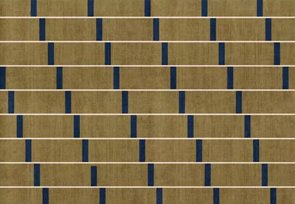 Large Modern Rugs for Living Room, Mid Century Modern Rugs for Bedroom, Abstract Geometric Modern Rugs, Green Modern Rugs for Dining Room-Silvia Home Craft