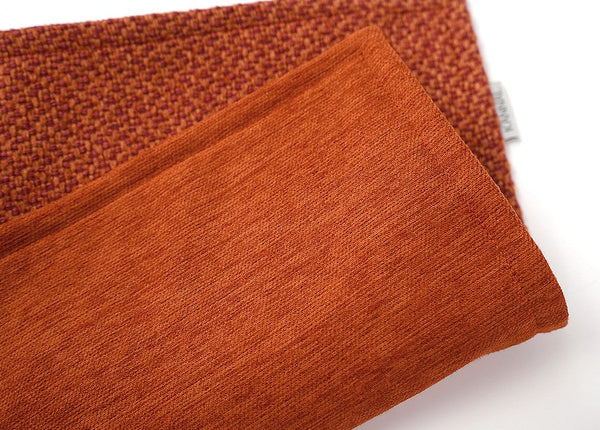 Orange Square Modern Throw Pillows for Couch, Large Contemporary Modern Sofa Pillows, Simple Decorative Throw Pillows, Large Throw Pillow for Interior Design-Silvia Home Craft