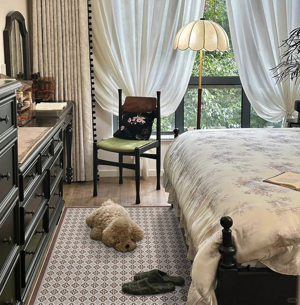 Mid Century Contemporary Modern Rugs for Living Room, Modern Rug Placement Ideas for Dining Room, Large Modern Rugs for Bedroom-Silvia Home Craft