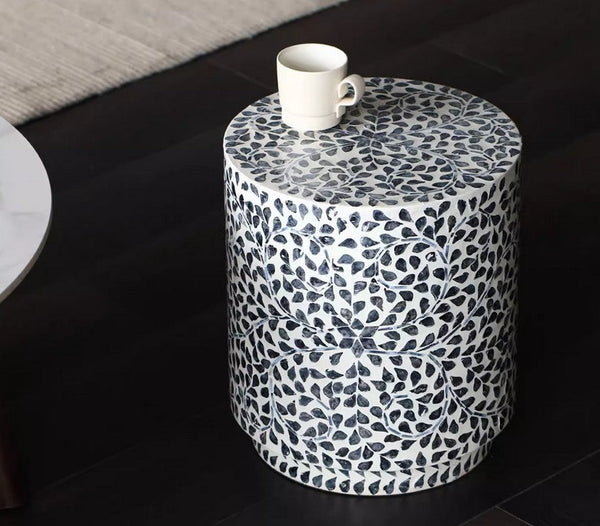 Portable Casual Side Table, Contemporary Round Side Table, Creative Coffee Table, Bedside Small Side Table, Shell Small Sofa Side Table, Contemporary Side Table