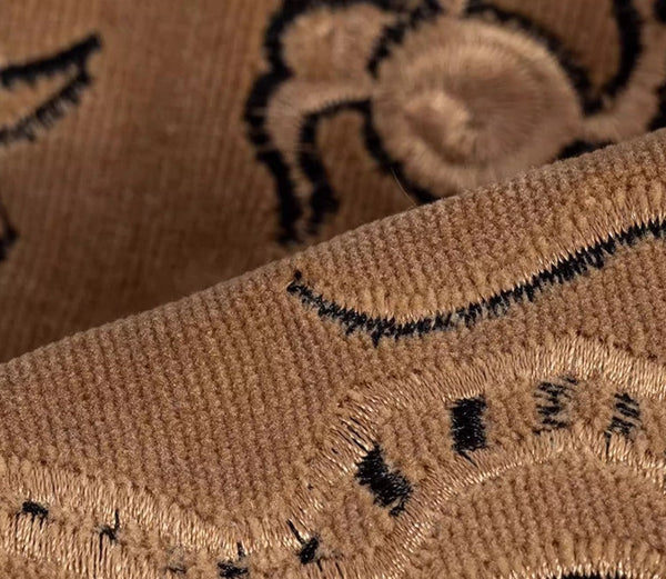 Contemporary Modern Sofa Pillows, Embroidery Tiger Pattern Pillows for Couch, Decorative Throw Pillows for Bedroom, Large Modern Sofa Pillow for Living Room-Silvia Home Craft