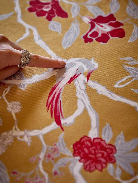 Farmhouse Table Cloth, Dining Room Flower Table Cloths, Large Square Tablecloth for Round Table, Extra Large Rectangular Table Covers for Kitchen-Silvia Home Craft
