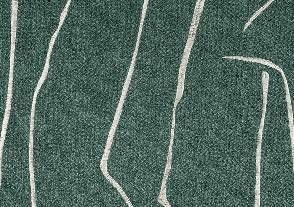 Abstract Green Decorative Throw Pillows, Geometric Square Modern Throw Pillows for Couch, Large Contemporary Throw Pillow for Interior Design-Silvia Home Craft