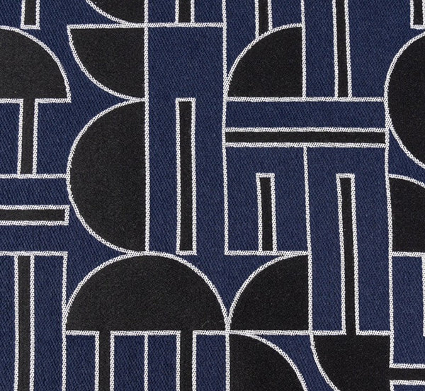 Abstract Decorative Throw Pillows, Geometric Contemporary Pillows, Blue Square Modern Throw Pillows for Couch, Large Simple Throw Pillow for Interior Design-Silvia Home Craft