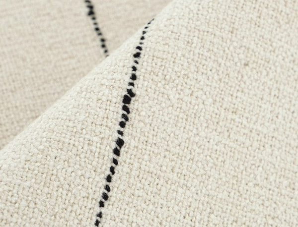 Large Modern Sofa Cushion, Beige Decorative Pillow Covers, Simple Decorative Throw Pillows for Living Room, Contemporary Modern Pillows for Couch-Silvia Home Craft