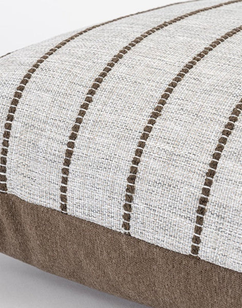 Contemporary Throw Pillow for Interior Design, Large Abstract Decorative Throw Pillows, Geometric Square Modern Throw Pillows for Couch-Silvia Home Craft