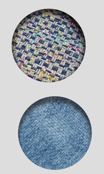 Modern Sofa Pillows, Large Abstract Blue Decorative Throw Pillows, Contemporary Square Modern Throw Pillows for Couch, Simple Throw Pillow for Interior Design-Silvia Home Craft