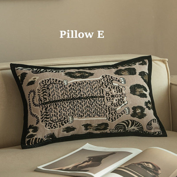 Decorative Pillow Arrangement Ideas for Couch, Large Decorative Throw Pillows, Decorative Pillows for Living Room, Modern Decorative Pillow Covers-Silvia Home Craft
