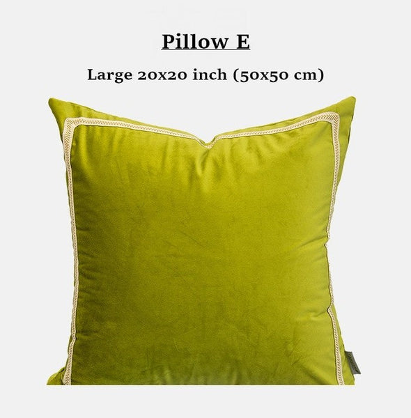 Living Room Decorative Pillows, Modern Decorative Cushions, Decorative Pillows for Bed, Decorative Pillow Arrangement Ideas for Interior Design, Embroidered Floral Bird Pattern Pillow Covers-Silvia Home Craft