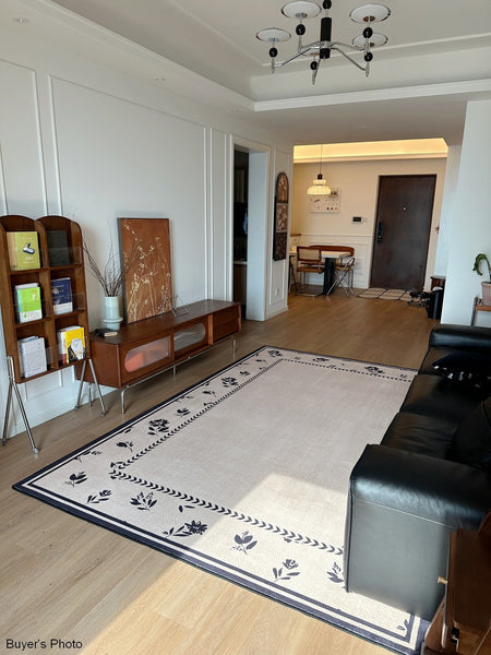 Large Modern Rugs for Living Room, Contemporary Geometric Modern Rugs, Modern Rugs for Dining Room, Abstract Modern Rugs for Bedroom-Silvia Home Craft