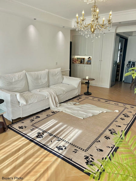 Unique Modern Rugs for Dining Room, Abstract Modern Rugs for Bedroom, Large Modern Rugs for Living Room, Contemporary Geometric Modern Rugs-Silvia Home Craft