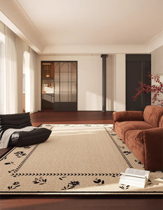 Unique Modern Rugs for Dining Room, Abstract Modern Rugs for Bedroom, Large Modern Rugs for Living Room, Contemporary Geometric Modern Rugs-Silvia Home Craft