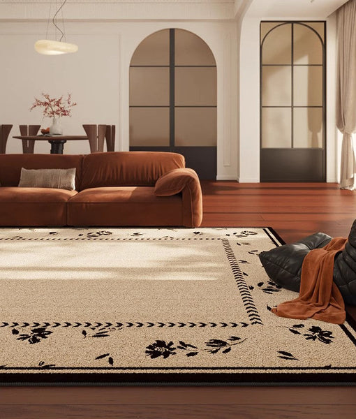 Large Modern Rugs for Living Room, Contemporary Geometric Modern Rugs, Modern Rugs for Dining Room, Abstract Modern Rugs for Bedroom-Silvia Home Craft