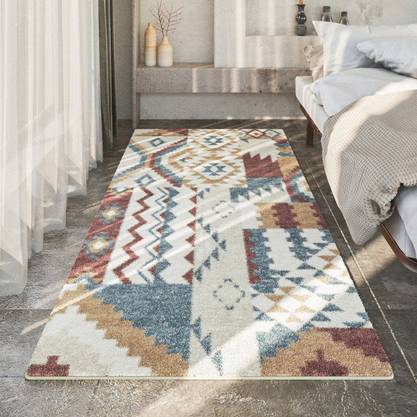 Modern Rug Placement Ideas for Living Room, Contemporary Modern Rugs for Bedroom, Geometric Modern Rugs for Sale, Abstract Rugs for Dining Room-Silvia Home Craft
