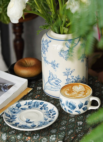 Classic British Tea Cups, Traditional Tea Cup Set, Porcelain Tea Cups, Floral Tea Cup Set, Elegant Tea Cup With Saucer, Ceramic Tea Cup with Saucer, Tea Cup Set, Vintage Tea Cup Set, Modern Ceramic Cups-Silvia Home Craft