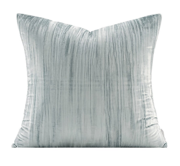 Decorative Pillow Covers, Modern Pillows for Couch, Blue Decorative Throw Pillows for Living Room, Large Modern Sofa Pillow Cases-Silvia Home Craft