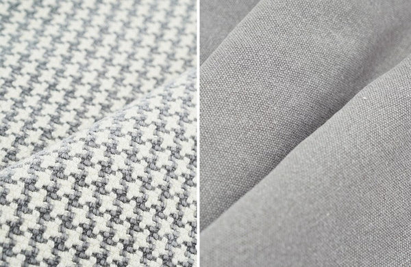 Gray Chequer Modern Sofa Pillows, Large Decorative Throw Pillows, Contemporary Square Modern Throw Pillows for Couch, Abstract Throw Pillow for Interior Design-Silvia Home Craft