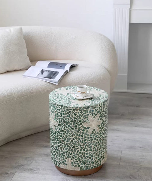 Modern Small Sofa Side Table, Unique Small End Table, Creative Coffee Table, Contemporary Round Side Table, Portable Casual Side Table