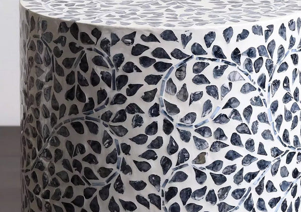 Portable Casual Side Table, Contemporary Round Side Table, Creative Coffee Table, Bedside Small Side Table, Shell Small Sofa Side Table, Contemporary Side Table