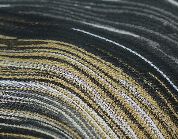Simple Throw Pillow for Interior Design, Modern Black Gray Golden Lines Decorative Throw Pillows, Modern Sofa Pillows, Contemporary Square Modern Throw Pillows for Couch-Silvia Home Craft