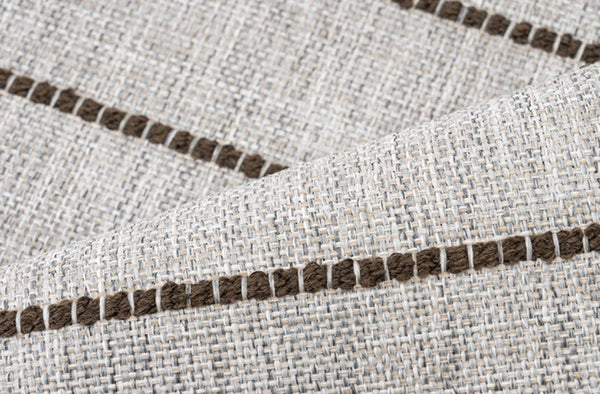 Contemporary Throw Pillow for Interior Design, Large Abstract Decorative Throw Pillows, Geometric Square Modern Throw Pillows for Couch-Silvia Home Craft